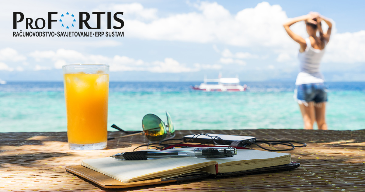 Ljeto, odmor i poslovanje – kako ostati bezbrižan i usklađen s obvezama